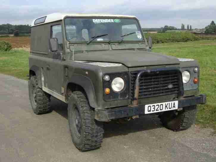 97 LANDROVER 90 DEFENDER 300 Tdi HARDTOP 234k 2 SEATS TOWBAR