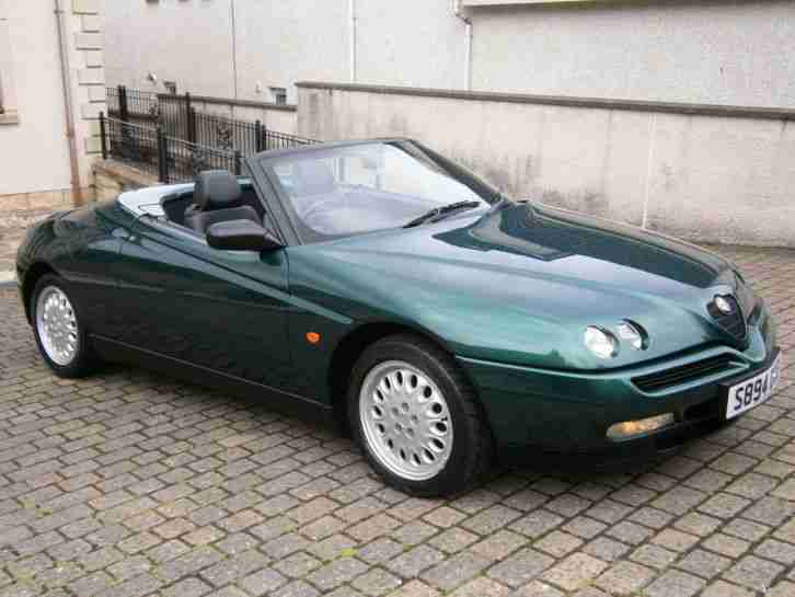 98/S ALFA ROMEO SPIDER 2.0 T SPARK 16V WITH JUST 35,000 MILES