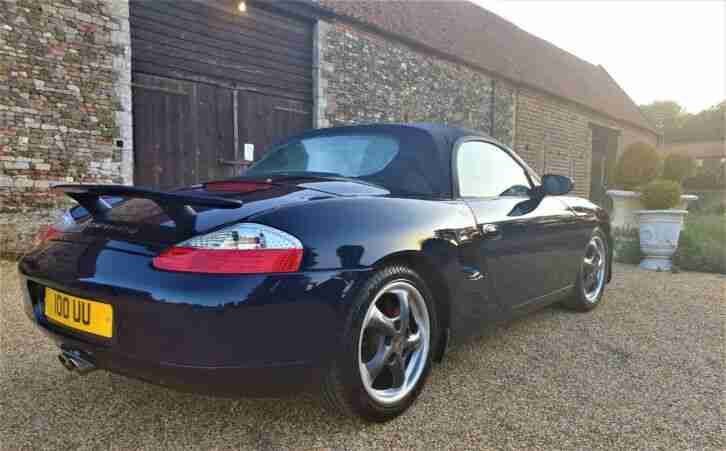 986 Porsche Boxster 2.5 manual 1998 stunning blue with upgrades and extras