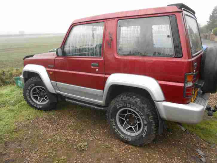 99 DAIHATSU feroza rocky SPORTRAK 1.6 4 X 4 4WD NEW TYRES HUNTING LAMPING DOG