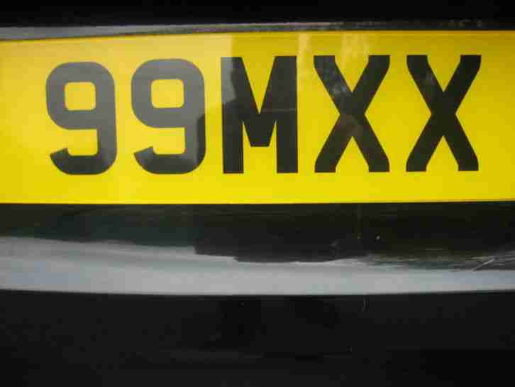 99MXX PERSONAL No PLATE