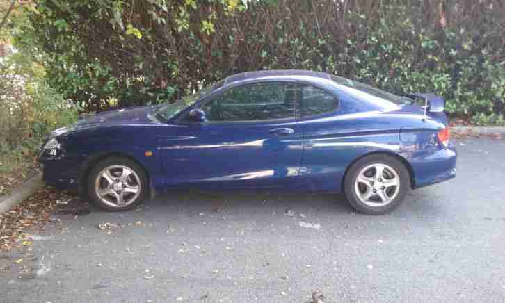 99pNO RESERVE STUNNING HYUNDAI COUPE BLUE 2001