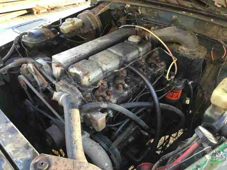 A Reg Land Rover 110 Pick-up, Perkins Engine suitable for conversion back to V8