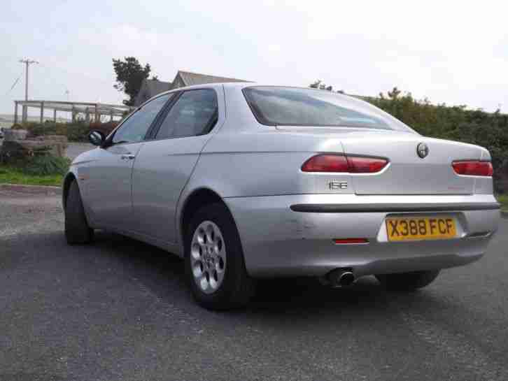 ALFA 156 2.5 V6, 24V, (192BHP) WITH VERY LOW MILES 88K NO RESERVE GRAB A BARGAIN