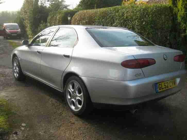 ALFA 166 LUSSO MANUAL 2002 2.0 TWINSPARK IN EXCELLENT CONDITION WITH GOOD S/HIST