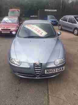 ALFA ROMEO 147 JTD 16V M-JET LUSSO 2003 Diesel Manual in Blue