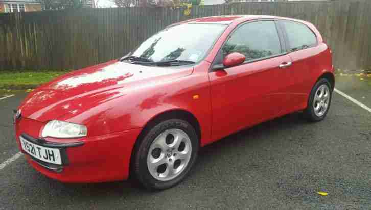 ALFA ROMEO 147 T SPARK LUSSO 1.6 PETROL, 3DR, JULY 16 MOT, 1 OWNER, 2 KEYS, 51K