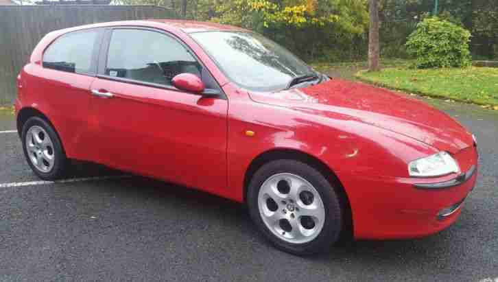 ALFA ROMEO 147 T SPARK LUSSO 1.6 PETROL, 3DR, JULY 16 MOT, 1 OWNER, 2 KEYS, 51K