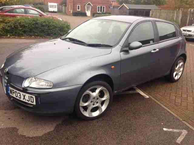 ALFA ROMEO 147 T SPARK LUSSO GREY 2003