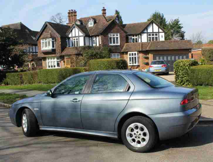 ALFA ROMEO 156 VELOCE JTD 4 DOOR SALOON GREY, 2003 DEISEL