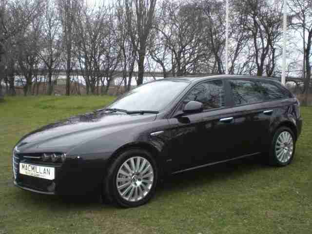 ALFA ROMEO 159 JTDM 16V LUSSO SPORTWAGON 2009 Diesel Manual in Black