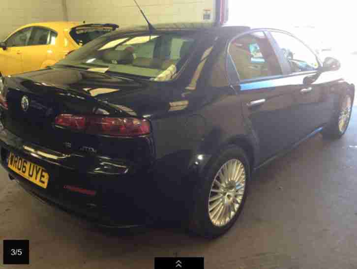 ALFA ROMEO 159 LUSSO 1.9 JTDM Diesel 60k Miles Black Cream Leather Ti GT 2.0 2.4