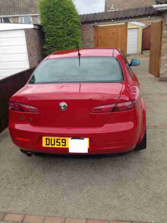 ALFA ROMEO 159 TI 16V JTDM 1.9 diesel 4 door red 2009 59 plate