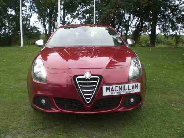 ALFA ROMEO GIULIETTA JTDM-2 VELOCE 170BHP 2010 Diesel Manual in Red