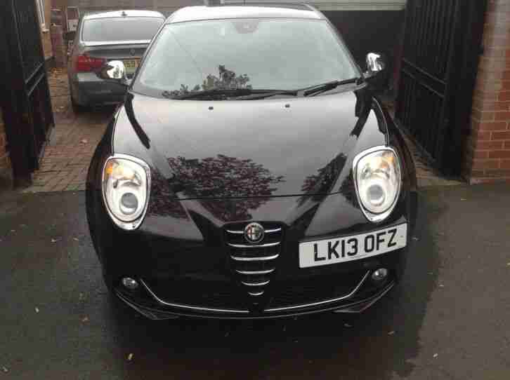 ALFA ROMEO MITO DISTINC M AIR 1.4 TURBO PETROL 3 DOOR 2013 REG MET BLACK 31K MIL