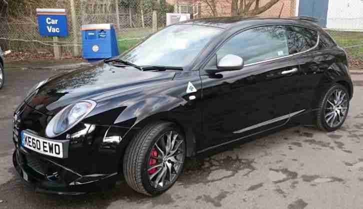 ALFA ROMEO MITO QUADRIFOGLIO / Cloverleaf, 2011,Black, Bodykit,195BHP, modified