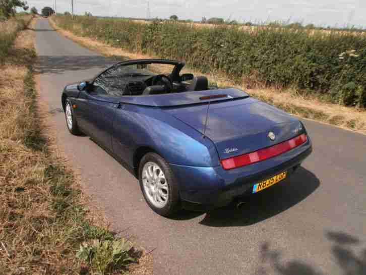 ALFA ROMEO SPIDER T SPARK 16v BLUE, Electric Hood. Warranty