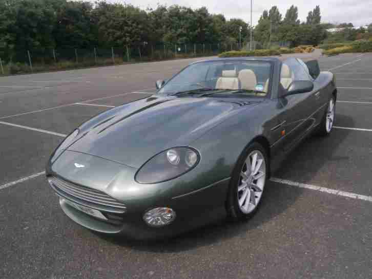 ASTON MARTIN DB7 V12 5.9 AUTO VANTAGE VOLANTE CONVERTIBLE IN CHILTERN GREEN