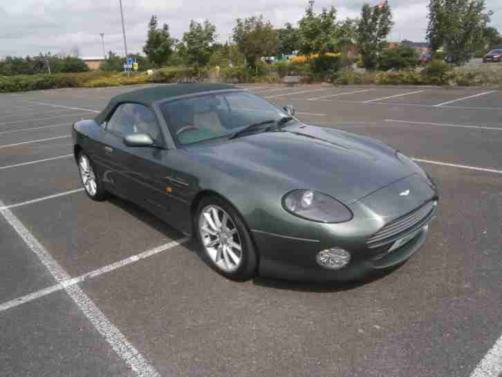 ASTON MARTIN DB7 V12 5.9 AUTO VANTAGE VOLANTE CONVERTIBLE IN CHILTERN GREEN
