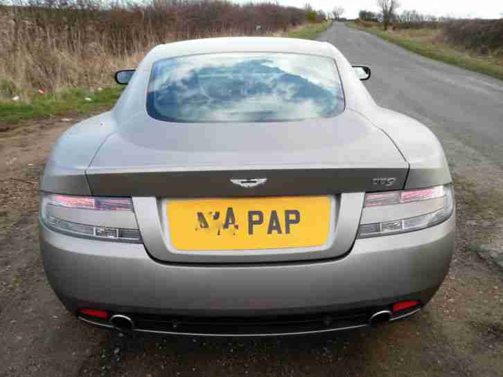 ASTON MARTIN DB9 6.0 V12 AUTO, WRAPPED IN BRUSHED TITANIUM .. SWAP OR PX WELCOME