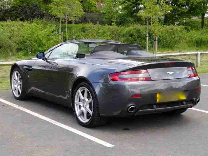 ASTON MARTIN V8 VANTAGE ROADSTER FULL ASTON MARTIN HISTORY RECENT SERVICE