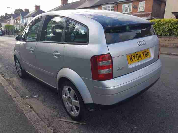 AUDI A2 TDI 90BHP SILVER 2004