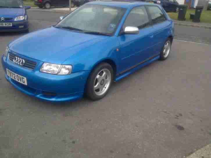 AUDI A3 1.8T SPORT LEATHER INTERIOR MOT LOWERED ALLOYS LARGE TURBO FACTORY B/KIT