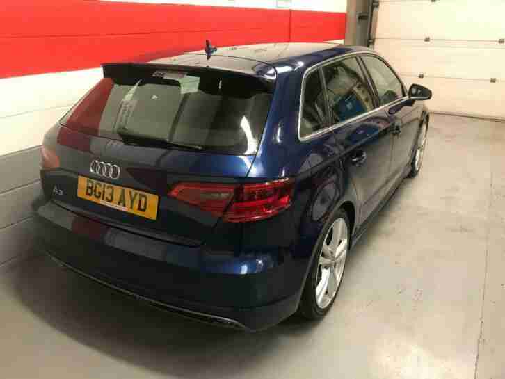 AUDI A3 2.0 TDI S-LINE 5 DOOR,2013/13 PLATE,LOW MILES,STUNNING SPEC
