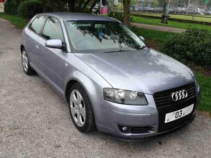 AUDI A3 FSI SPORT 3 DOOR HATCHBACK. 2003 (03) IMMACULATE CONDITION AND TAXED!!