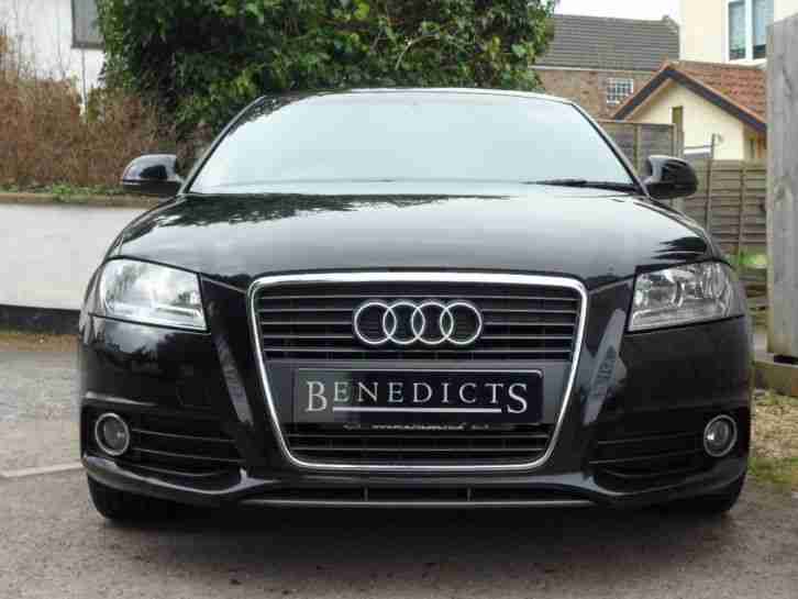 AUDI A3 TDI S LINE 170BHP 2008 Diesel Manual in Black