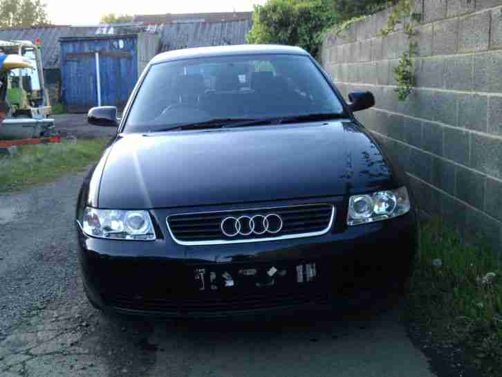 AUDI A3 TDI SE 5 DOOR, BLACK FULL ALCANTARA 6 SPEED, MOT APRIL 2017 EASY PROJECT