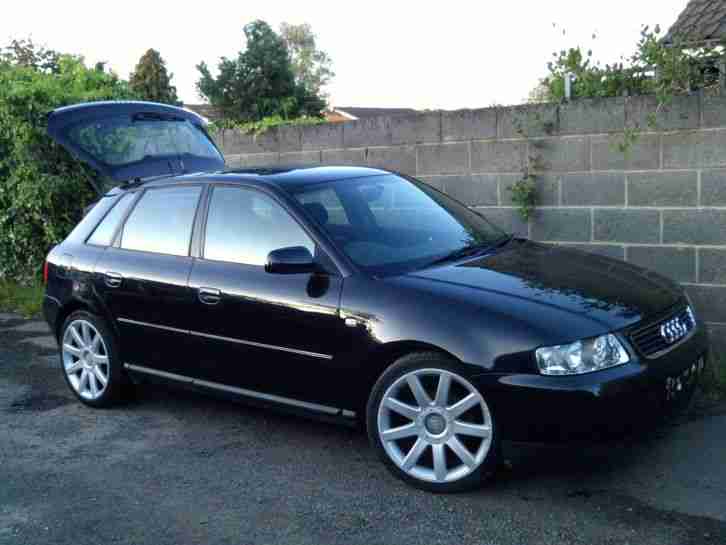 AUDI A3 TDI SE 5 DOOR, BLACK FULL ALCANTARA 6 SPEED, MOT APRIL 2017 EASY PROJECT