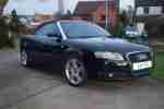 A4 1.8T 2006 CONVERTIBLE BLACK S LINE