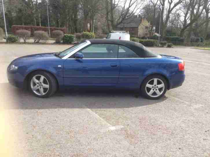 AUDI A4 1.8T SPORT CONVERTABLE (cabriolet) 2005 FULL LEATHER