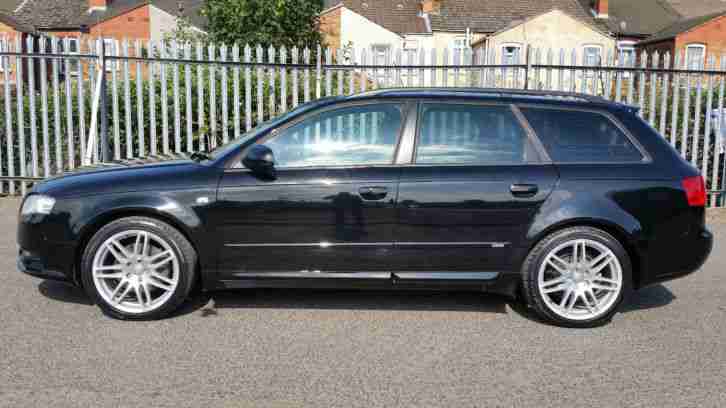 AUDI A4 2.0 TDI S LINE AVANT 170 SPECIAL EDITION 128K FSH 2007 SAT NAV / LEATHER