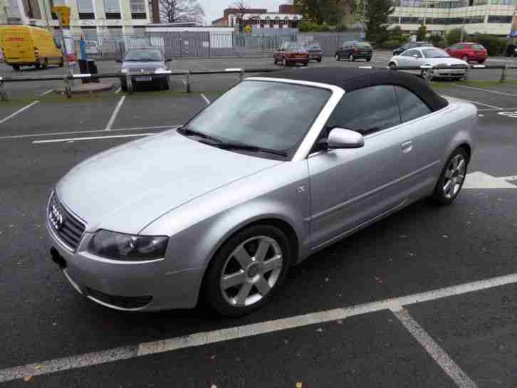 AUDI A4 2.4 CONVERTIBLE SPORT 2003 MANUAL