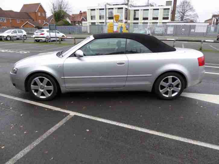 AUDI A4 2.4 CONVERTIBLE SPORT 2003 MANUAL