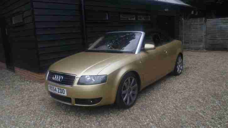 AUDI A4 3.0 QUATTRO CONVERTIBLE