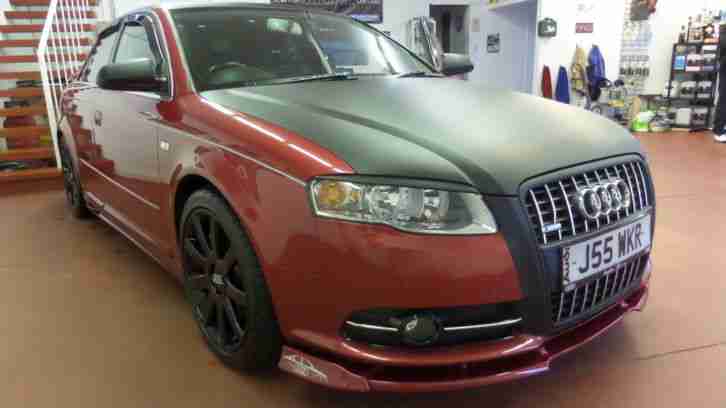 AUDI A4 S LINE T FSI RED 2006