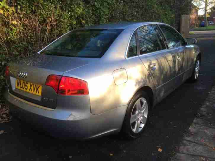 AUDI A4 SE TDI GREY 2005 spares or repair