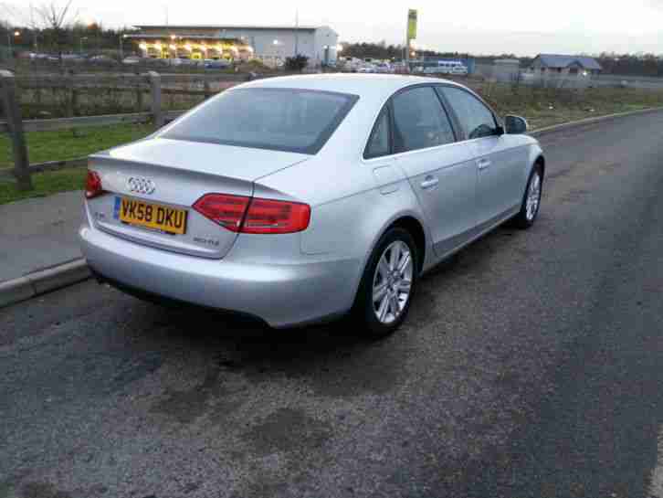 AUDI A4 SE TDI SILVER 2008 58