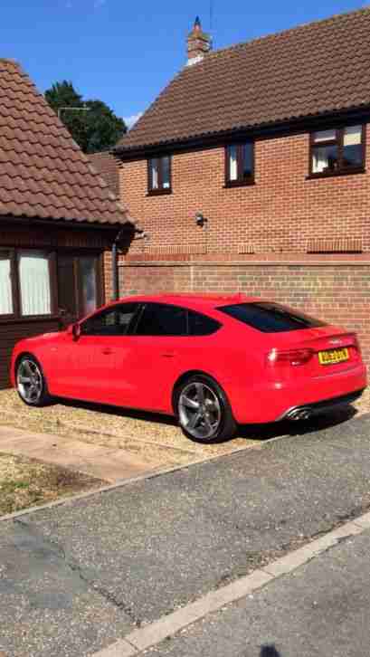 AUDI A5 Black Edition Quattro STronic 2013 63 Mint Condition 15K May PX