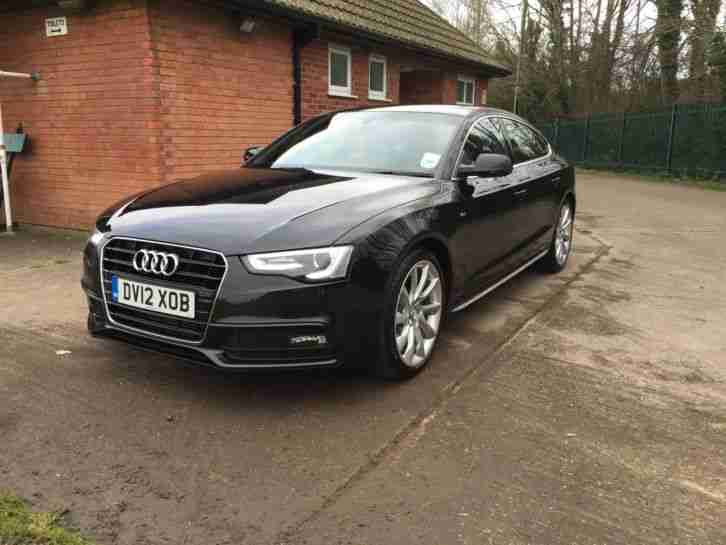 AUDI A5 S-line Sportback 2.0 TDI Manual Met Black 5dr