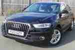 Q3 2.0 TDI S LINE 5DR ESTATE BLACK