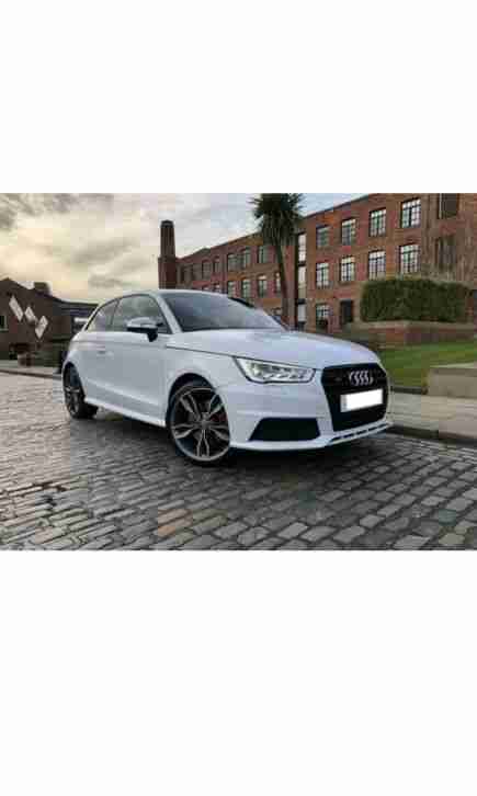 AUDI S1 QUATTRO GLACIER PEARL WHITE STAGE 1 REVO TUNED 320BHP