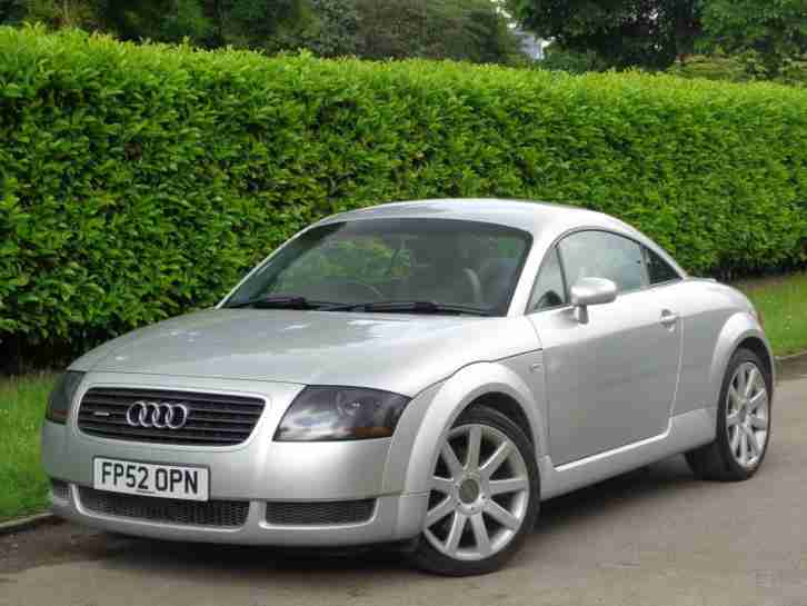 AUDI TT 2002 Coupe 1.8 (180bhp) quattro FULL SERVICE HISTORY WITH CAMBELT