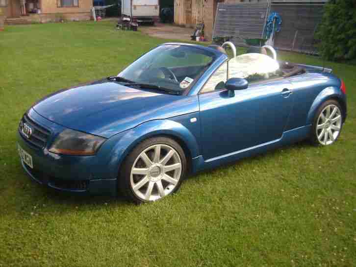  AUDI TT CONVERTIBLE QUATTRO (180 BHP) BLUE 2003