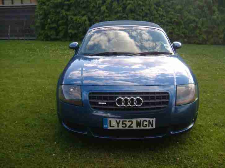  AUDI TT CONVERTIBLE QUATTRO (180 BHP) BLUE 2003