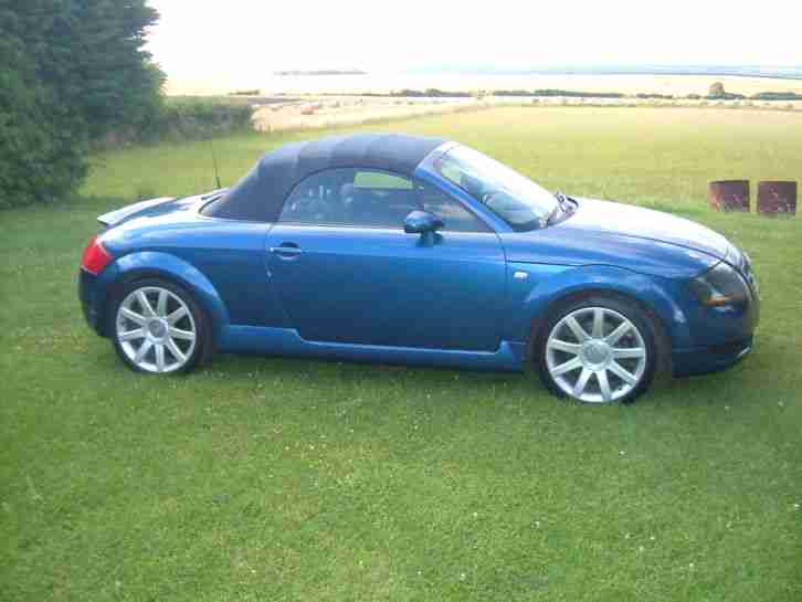 AUDI TT CONVERTIBLE QUATTRO (180 BHP) BLUE 2003