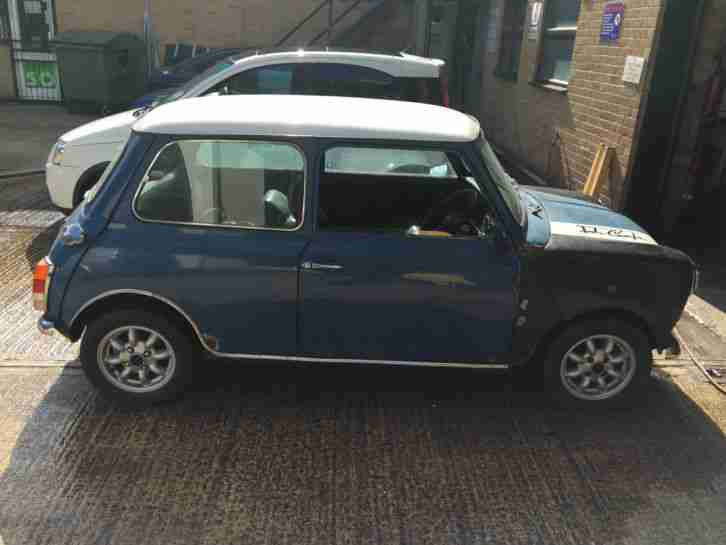 AUSTIN MINI MAYFAIR Unfinished project, 997 Hill clime engine.